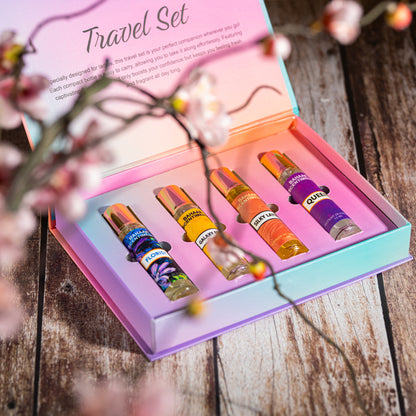 Travel set for her