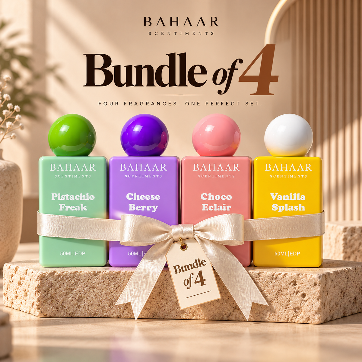 Dessert Perfume Bundle                 ( Pack Of 4 )